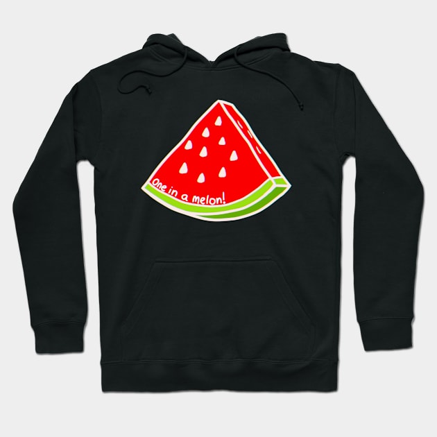 One In A Melon Hoodie by ROLLIE MC SCROLLIE